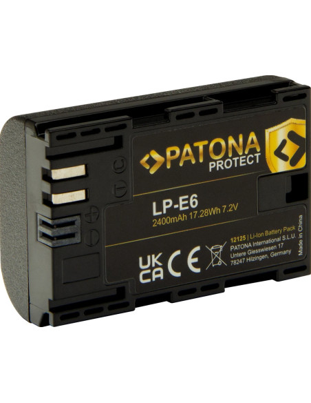 12125 Protect Batteria Canon LP-E6 EOS R 7D MARK III