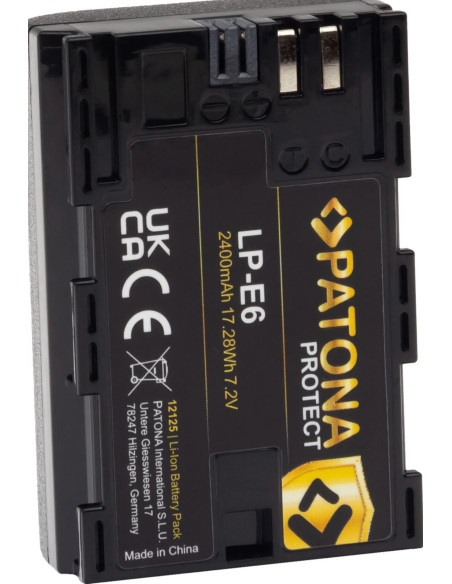 12125 Protect Batteria Canon LP-E6 EOS R 7D MARK III