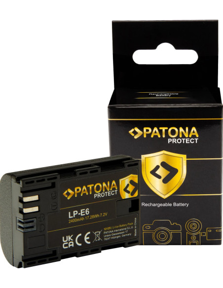 12125 Protect Batteria Canon LP-E6 EOS R 7D MARK III