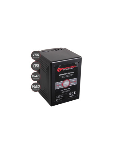 BERENSTARGH Micro V145 V-Mount Battery with 142WH 9600mAh 148V USB5V / 2.4A