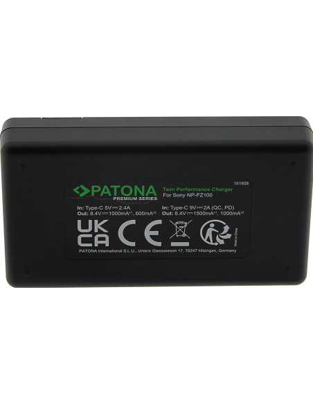 Premium Twin Performance PD charger for Canon LP-E6