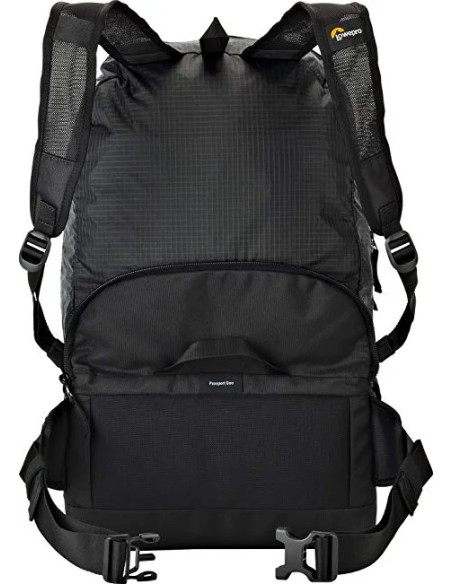 Passport Duo black backpack