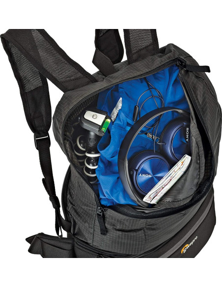 Passport Duo black backpack