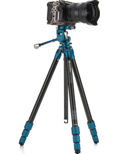 TSSL08APHVF2 Tripod Digital Cameras / Movies 3 Leg / Black Legs, Blue