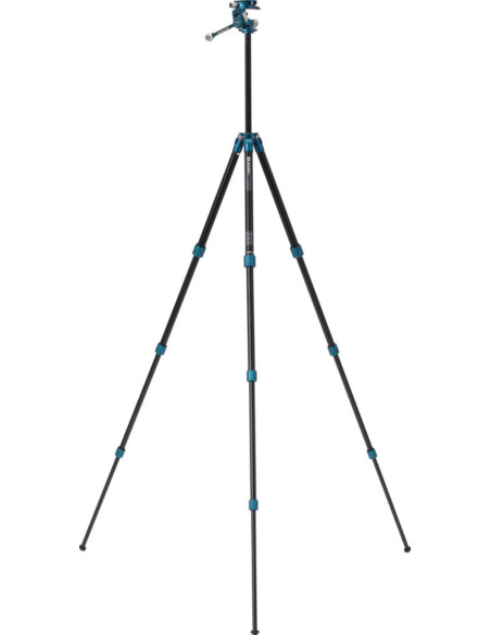 TSSL08APHVF2 Tripod Digital Cameras / Movies 3 Leg / Black Legs, Blue