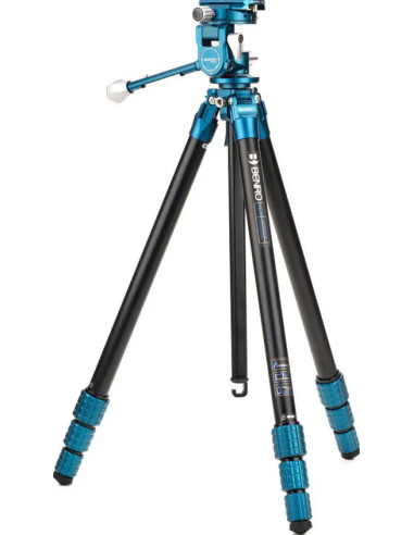 TSSL08APHVF2 Tripod Digital Cameras / Movies 3 Leg / Black Legs, Blue