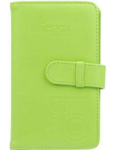 Instax photo album and green portalist
