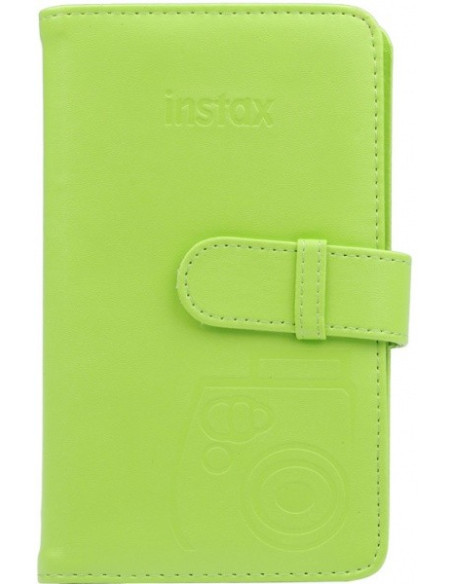 Instax photo album and green portalist