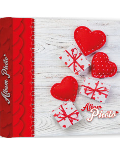 TA323220 Photo album and red, gray 20 sheets