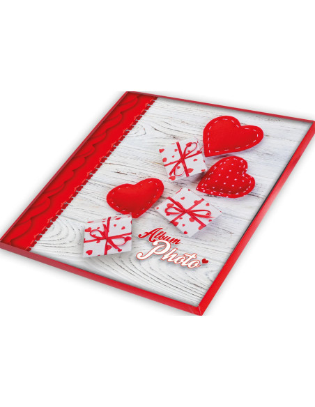 TA323220 Photo album and red, gray 20 sheets