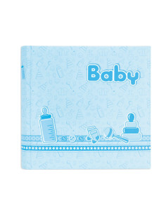 Bebe Blue photo album and blue portalist 20 sheets 2