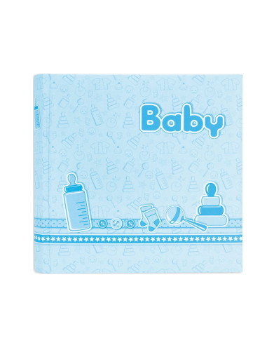 Bebe Blue photo album and blue portalist 20 sheets