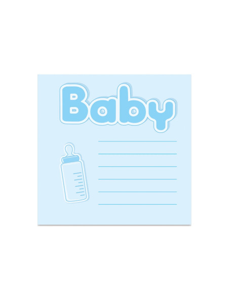 Bebe Blue photo album and blue portalist 20 sheets