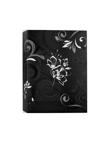 Umbria Black photo album 13x19cm 100 black photo