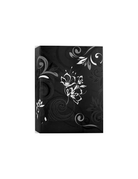 Umbria Black photo album 13x19cm 100 black photo