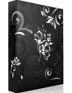 Umbria Black photo album 13x19cm 100 black photo 2
