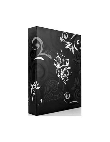 Umbria Black photo album 13x19cm 100 black photo