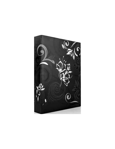 Umbria Black photo album 13x19cm 100 black photo