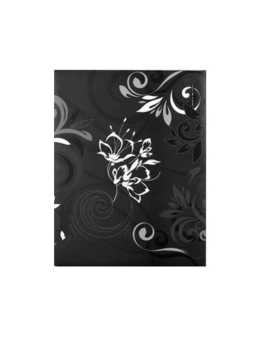 Umbria Black photo album 13x19cm 100 black photo