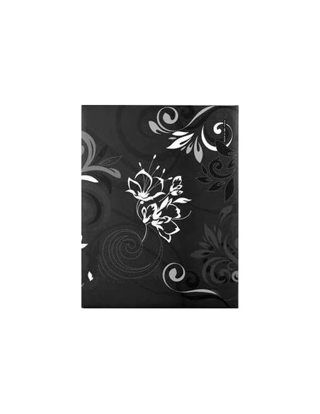 Umbria Black photo album 13x19cm 100 black photo