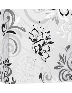 Umbria White photo album and black, white