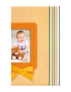 RN313130R Photo album and orange, white 30 sheets Perfect binding leaves
