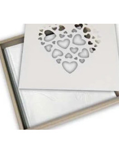 Love box white square steel storage cabinet, wood 2