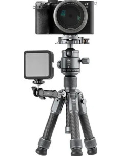 3TX + 3T5 table tripod with 2 carbon fiber fiberglass with ball head