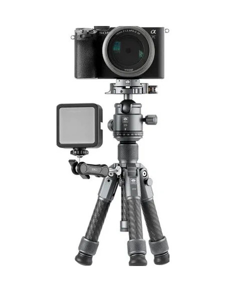 3TX + 3T5 table tripod with 2 carbon fiber fiberglass with ball head