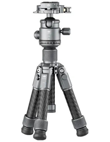 3TX + 3T5 table tripod with 2 carbon fiber fiberglass with ball head