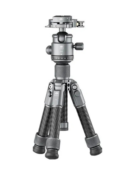 3TX + 3T5 table tripod with 2 carbon fiber fiberglass with ball head