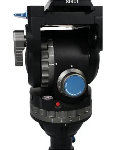 VHS10 professional video head with 75mm semi-semisphere