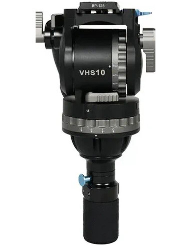 VHS10 professional video head with 75mm semi-semisphere