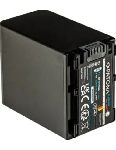Platinum battery with USB-C input for Sony NP-FV100