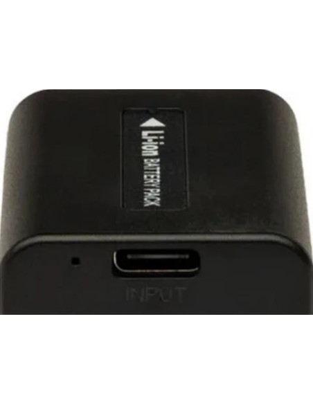 Platinum battery with USB-C input for Sony NP-FV100