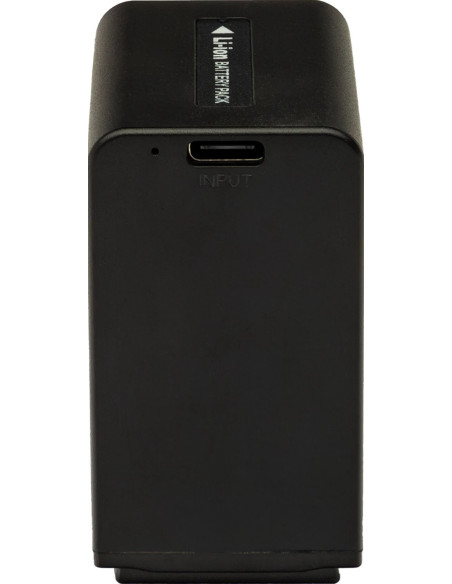Platinum battery with USB-C input for Sony NP-FV100