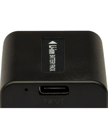 Platinum battery with USB-C input for Sony NP-FV100