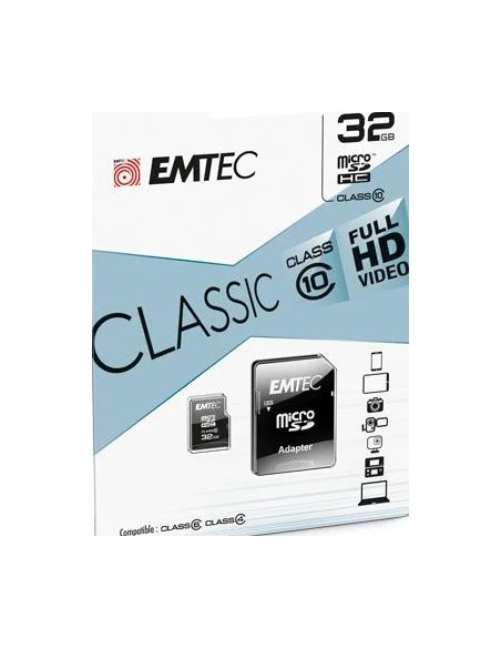 32GB Micro SDHC Class 10 Classic 20MB / 12MB with adapter