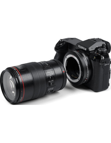 Adattatore AF per Ottiche Canon EF su Fuji GFX