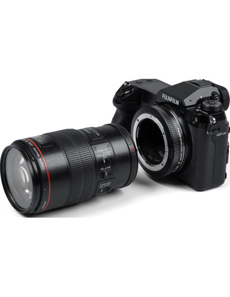 Adattatore AF per Ottiche Canon EF su Fuji GFX