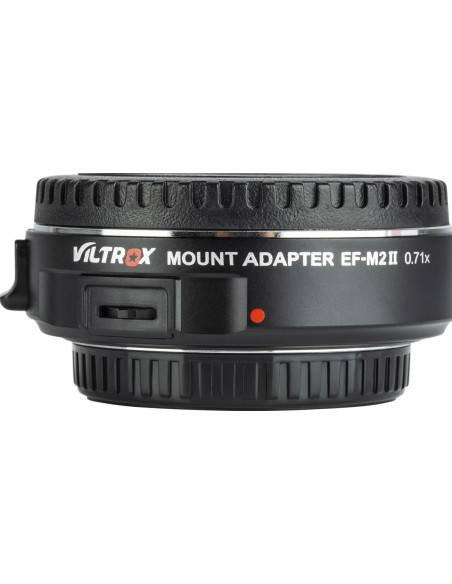 EF-M2 II AF Speed Booster adapter for Canon EF optics on Micro 4/3