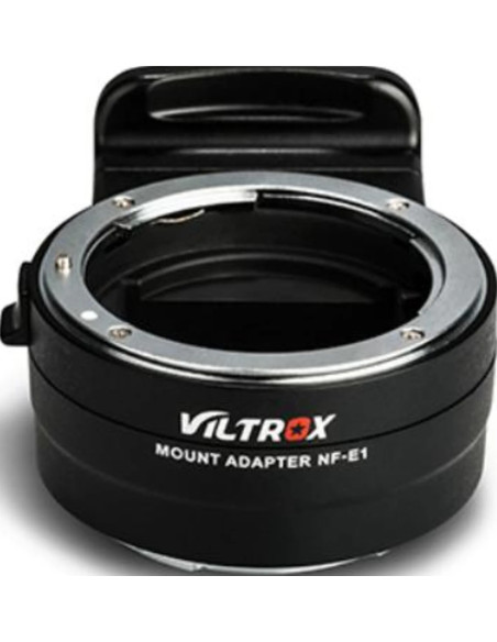 NF-E1 Nikon optical adapter at Sony E-Mount camera