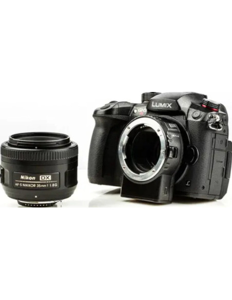 MF / AF adapter for Nikon f target on room M4 / 3 NF-M1 open box