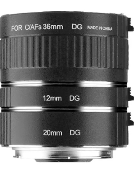 Macro AF tube kit for Canon DG-C 12 mm + 20 mm + 36mm