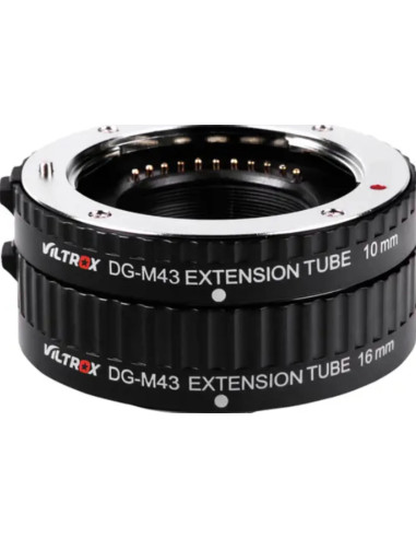 Macro AF tube kit for Micro 4/3 DG-M43 10 mm + 16 mm