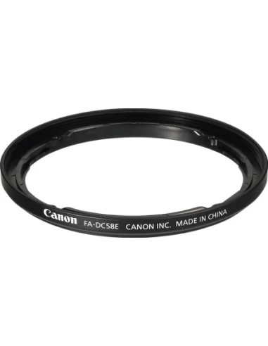 Canon Fa-DC 58 and FilterAdapter