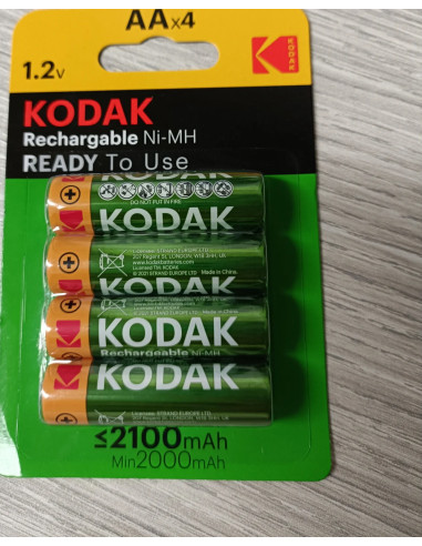 Preloaded 3100mAh 4PZ rechargeable stylus batteries