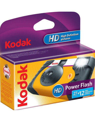 Fun Ultra HD Power, with flash, disposable, 39 photos