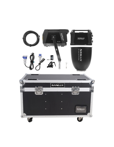 EVOKE 2400B BI-COLOR FCK KIT FLIGHT CASE WITH SPLECTOR 45 °