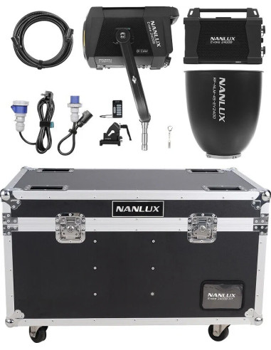 EVOKE 2400B BI-COLOR FCK KIT FLIGHT CASE WITH SPLECTOR 45 °
